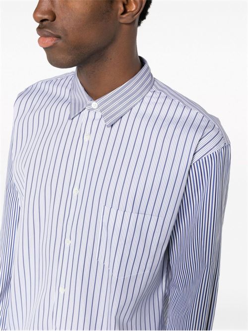 Camicia con logo COMME DES GARÇONS SHIRT | FZB108PER2STRIPEMIX2